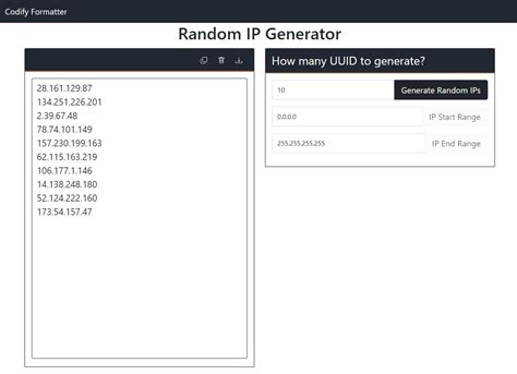 Random IP Address Generator, Generate Random IP Addresses